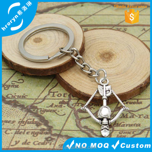 Llaveropandents ballesta arco DIYLos Hombres Joyería de Cadena Dominante Del Coche Soporte Del Anillo <span class=keywords><strong>Para</strong></span> El Recuerdo de Regalo - Product Image 1