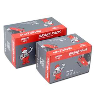 Wellpappe klappbare Auto-Ersatzteile Bremsbeläge <span class=keywords><strong>Pads</strong></span> Packing Box - Product Image 3
