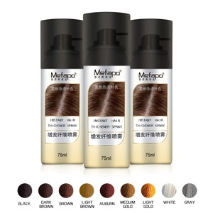 KINGYES Private Label 75ml Haute Fréquence Magic Hair Color Restore Waterproof Volumizing Hair Fluffy Hair Root Cover up <span class=keywords><strong>Spray</strong></span> - Product Image 4