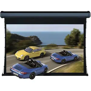 Motorized Tab-tension Projector Screen HD ALR Fabric Electric Screen,electric Matt White projection screen