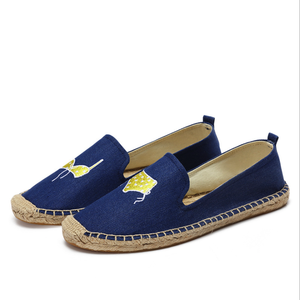 Производитель, низкая цена, оптовая продажа, джутовые эспадрильи, Мужская холщовая обувь - Product Image 3
