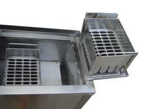Machine automatique de fabrication de sucettes glacées commerciales de type brésilien CE ISO NSF Italie Gelato <span class=keywords><strong>Fanta</strong></span> Stick à 2 moules - Product Image 4