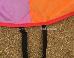 12 poignees <span class=keywords><strong>Maternelle</strong></span> enfants éducatifs pour enfants jouer net arc-en-ciel <span class=keywords><strong>parachute</strong></span>-PH108 - Product Image 5