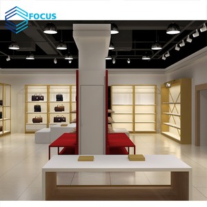 Su ordine di Vendita Al Dettaglio Negozio di Scarpe Interno Progettazione Delle Attrezzature Per La Borsa E Scarpe Cremagliera Cremagliera di Esposizione - Product Image 3