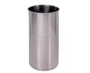 60l stainless steel ice bucket round water container with lip eco-friendly stocked for water and leaking