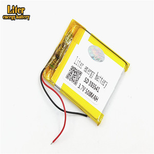 Rechargeable battery lithium polymer battery battery 3,7 V 303541, 500 mah Li-ion battery - Product Image 4