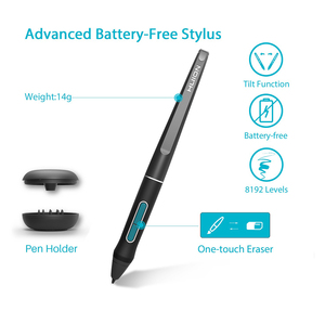 Tablette graphique à écran tactile <span class=keywords><strong>HUION</strong></span> Kamvas Pro 12 Handy 11,6 pouces, écran anti-reflets entièrement laminé, contrôle de l'inclinaison, pour artistes - Product Image 5