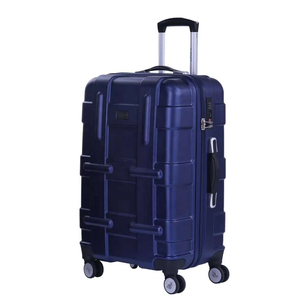 Pc Absスーツケースセット1ピースまたはトロリースーツケースセット3個荷物旅行トロリー手荷物バッグケースロゴ付き