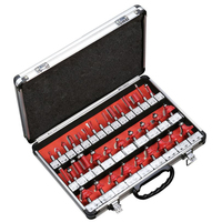Juego de 35 piezas de fresas para carpintería con 6mm 8mm 1/2 1/4 pulgadas vástago carpintería muebles de madera Kit de brocas para enrutador