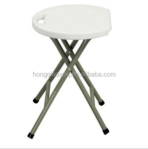 Taburete plegable de plástico para acampada, taburete pequeño y portátil para jardín, venta al por mayor - Product Image 4