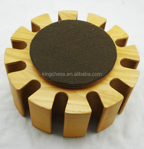 Ensemble de porte-jetons de poker en bois pour produits de jeu de casino en stock - Product Image 6
