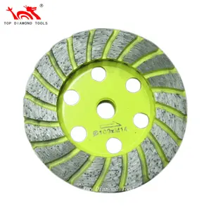 Muelas de hormigón de diamante de 4 pulgadas con rosca de 5/8 "-11 - Product Image 3