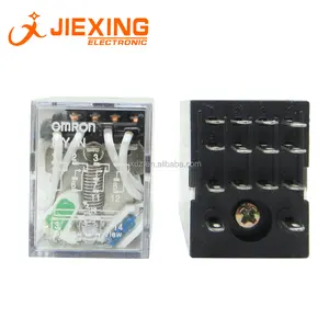 MY4 MY4N-J DC24V 24VDC 24V 5A 14pin Relay White Transparent Case High Quality