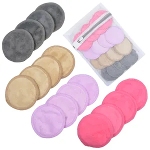 Sunland Microfiber Reusable Beauty Makeup Remover Pad