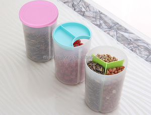 Conception de séparateur Cuisine Boîte de Rangement Des Aliments Scellé Bac À Légumes Réfrigérateur Boîte de Rangement Des Aliments En Plastique Boîte de Conservation <span class=keywords><strong>Conteneur</strong></span> - Product Image 2