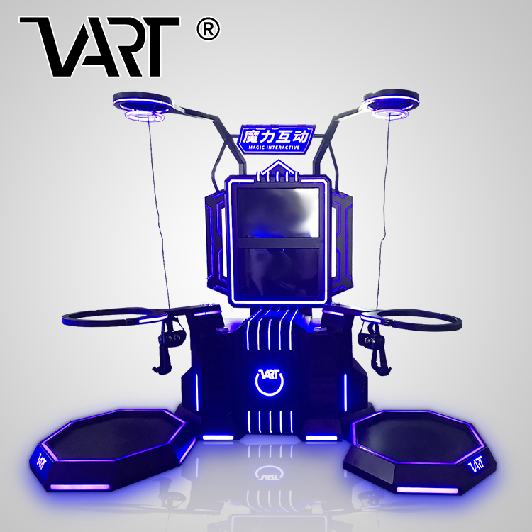 VART HTC VIVE VR Espace Plate-Forme De Marche 9d Virtuelle Vr Tapis Roulant Pour Vente Pour Double Joueurs