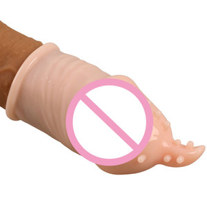 Manchon de plaisir texturé en silicone premium pour hommes, design côtelé extensible <span class=keywords><strong>avec</strong></span> <span class=keywords><strong>sensation</strong></span> réaliste pour une <span class=keywords><strong>sensation</strong></span> améliorée, gode - Product Image 5