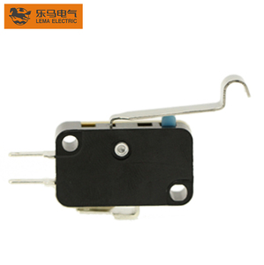 สวิตช์ไฟฟ้าไมโครสวิตช์แบบก้านกว้างแบบโค้ง KW7N-5IR SPDT 16AMP - Product Image 2