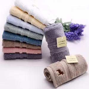 16/s حلقة نسج Frotte 100% القطن منشفة حمام 70x140cm