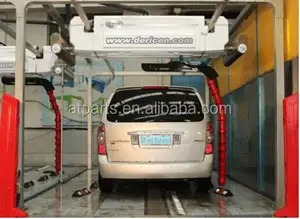 Dericen Roll-over self servis araba yıkama istasyonu fotoselli araba yıkama makinesi Kurutma Ile fırçalar veya fotoselli