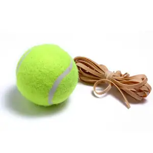 Fangcan Trainning טניס כדור עם מחרוזת צהוב טניס כדור עם מחרוזת אלסטי
