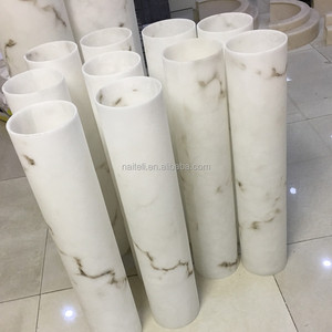 Phong cách thiết kế hiện đại mờ đá cẩm thạch nhân tạo cột rỗng tính năng - Product Image 1