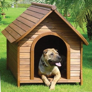 Impermeabile di Alta qualità Eco friendly Bordo Esterno In Legno <span class=keywords><strong>Casa</strong></span> Del Cane - Product Image 1