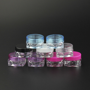 La venta caliente barato <span class=keywords><strong>de</strong></span> la plaza <span class=keywords><strong>de</strong></span> personalizar el cuidado personal vacío 3 ml plástico ps caso cosmético - Product Image 2