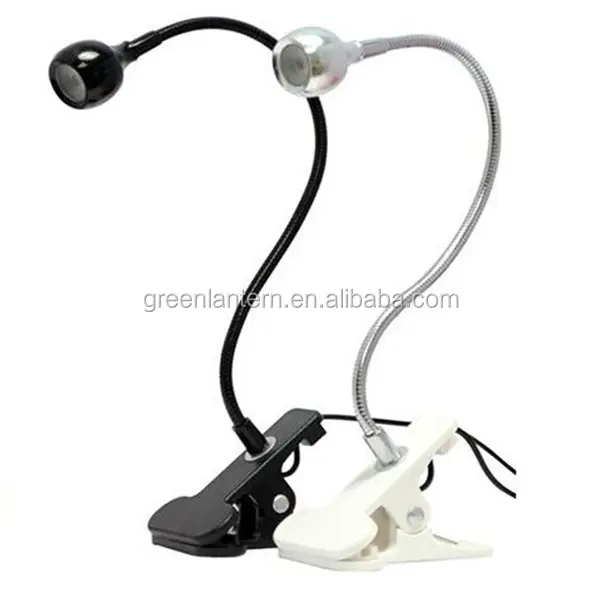 LED clip Desk Lamp USB Flexible Table Lamp 1W LED Reading 5V Reading lighting indoor lamp