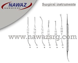 Sonde chirurgicale professionnelle en acier inoxydable Phlebodissector 18cm Diagnostic manuel avec pointe de sonde et cravate de langue - Product Image 2