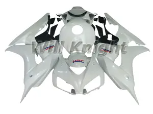 Conjunto de corpo branco para honda cbr1000rr cbr 1000rr 2006 2007, molde de injeção de carenagem