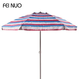 <span class=keywords><strong>Parasol</strong></span> <span class=keywords><strong>pliable</strong></span> et portable à rayures pour jardin, parapluie de <span class=keywords><strong>plage</strong></span>, impression professionnelle, nouveau design, - Product Image 3