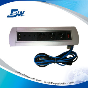 AV 체계 컴퓨터 은폐하는 110-250V 탁상용 소켓/책상 저장소 - Product Image 1