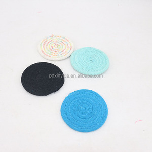 Almohadilla para dispositivos de bebidas, accesorio de sobremesa para cocina, comedor, decoración del hogar, tamaño personalizable, estilo de cuerda de algodón - Product Image 2