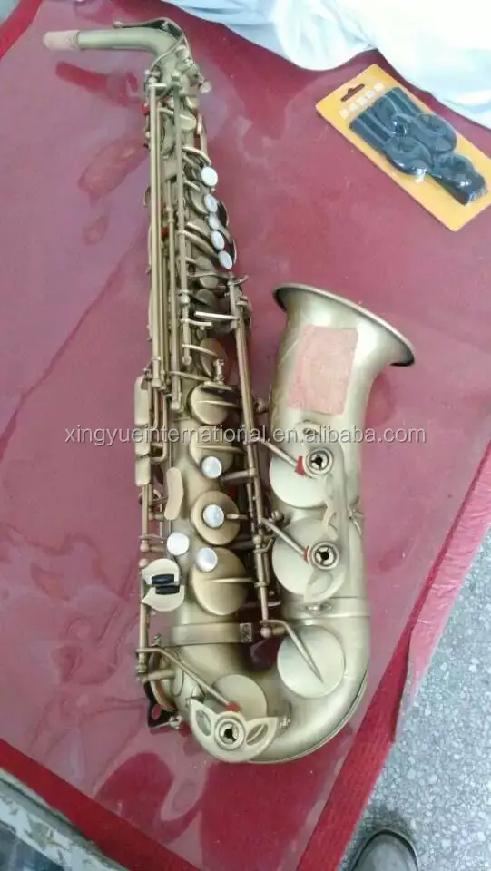 Antico placcato professionale selmer54 alto saxophoe