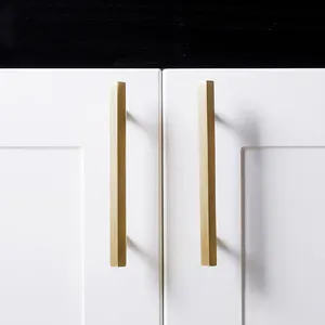 Cabinet Pulls Handles Hexagon Brass Kitchen Door Handle And Knobs