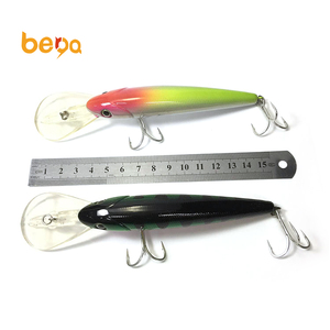 Leurre artificiel en plastique dur, type minnow, 150 mm/26,5 g, fabrication OEM, vente en gros de leurres de pêche, leurres pièges pour poissons - Product Image 5