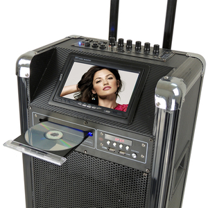 Enceinte de cinéma maison portable avec éclairage <span class=keywords><strong>LED</strong></span> RVB et microphone sans fil pour utilisation sous la douche - Product Image 2
