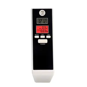 Doppio Display LCD Semiconducto Digital Alcohol Tester, Rosso Retroilluminazione Etilometro Alcohol Tester, Digital Breath Alcohol Tester