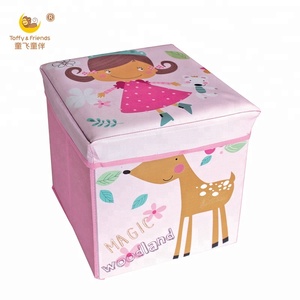 ขายดี! กล่องเก็บผ้านอนวูฟเวนพับได้สำหรับรถเด็ก/เก้าอี้เก็บของสำหรับผู้หญิง - Product Image 1