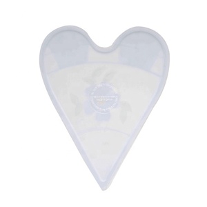 OEM Precio de placa de la torta de amor el día de <span class=keywords><strong>San</strong></span> Valentín de plástico estilo fiesta de cena corazón placa - Product Image 2