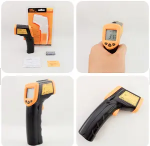 Smart Infrared Thermometer Gun Type Digital Laser IR Thermometer With LCD Screen Sensor For Kids Body Temperature