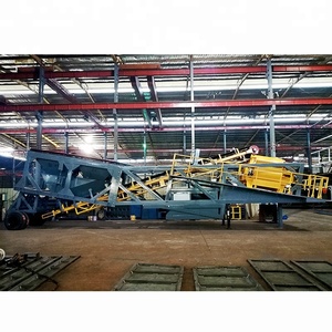 New 3.8m entladung höhe Small 50m 3/h Mobile <span class=keywords><strong>Concrete</strong></span> Batching <span class=keywords><strong>Plant</strong></span> für verkauf - Product Image 6