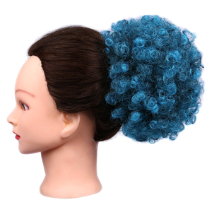 AliLeader <span class=keywords><strong>Chignon</strong></span> <span class=keywords><strong>Afro</strong></span> Bouclé Synthétique 15 Couleurs pour Femmes Noires – Vente en Gros de Chignons <span class=keywords><strong>Afro</strong></span> Crépus Style Coiffure - Product Image 4