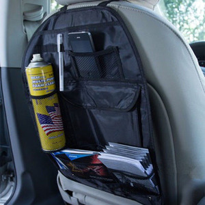 Bolsa de almacenamiento Universal para asiento trasero de coche, organizador ordenado, soporte multibolsillo, novedad