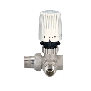 China Supplier Brass Radiator Heater Shutoff Valve