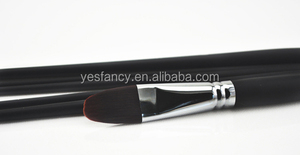 Precio barato de pelo de nylon cabeza avellana cepillos de pintura de acuarela - Product Image 5