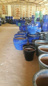 Stock de cerámica esmaltada para exteriores, inventario de ollas de cerámica esmaltadas para exteriores - Product Image 1