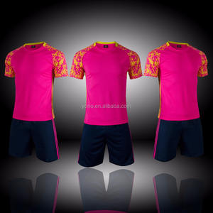 Neuestes Schlichtes Design Fußball-Mode-Trikot-Set, Hochwertige Fußballuniform/Fußballtrikot mit Unterstützung für Individuelle Bestickung - Product Image 3