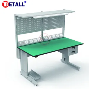 adjustable mobile electronic mobile phone repair rework station with anti static powder coated metal material